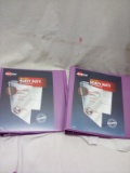 Avery Clear Cover Heavy Duty Binder. Qty 2.