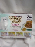Fancy Feast Kitten food 24 cans