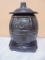 Vintage McCoy Pot Belly Stove Cookie Jar