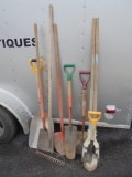 Large Group of Lawn & Garden Tools