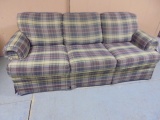 Beautiful Plaid Sofa
