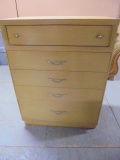 Vintage MCM 5 Drawer Chest of Drawers