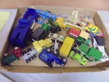 Large Group of Die Cast Cars-Trucks-More