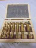 7pc Set of Forster Wood Drill Bits
