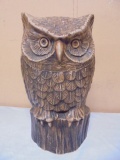 Vintage Ceramic Owl Cookie Jar