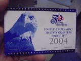 2004 US Mint 50 State Quarters Proof Set