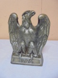 Vintage Colonial Virginia 1776 Metal Eagle Statue