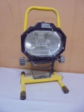 Smart Electrician Twin Halogen Work Light on Stand