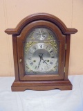 Waltham Wood Case Wind-Up Clock