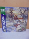 Springbok 1000pc Snowman Jigsaw Puzzle