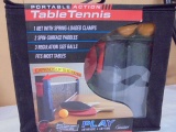 Portable Action Table Tennis Set