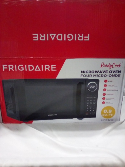 Frigidaire 0.9CuFt Black Ready Cook Microwave Oven