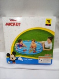Disney Junior Mickey Play Pool. 48” x 48” x 9.8”