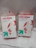 Up&Up Heat Wraps Low Back & Hips. Qty 2.