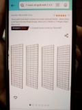 7RiversArt 2’ x 5’- 4 Piece Grid Wall.
