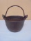 Vintage Small Cast Iron Kettle