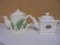 2pc Group of Teapots