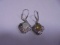 Pair of Sterling Silver Earrings w/ Stones