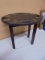 Small Solid Wood Lift Off Tray Side Table