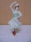 Beautiful Kezzel Festeti Porcelain Dancing Lady Figurine
