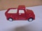 Red Porcelain Truck Candle