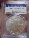 2013 W Mint Unc Silver Eagle