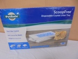 Pet Safe Scoop Free Disposable Crystal Litter Tray