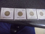 1920 S-1925 S-1926 S-1927 S Buffalo Nickels