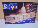 Challenging US Capitol 3D 718pc Puzzle