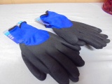 2 Brand New Pair of Men's Insulated Westchester Nitrile Dipped Gloves