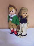 Vintage Boy & Girl Dolls