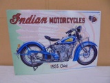 Indian Motorcycles 1935 Chief Metal Sign