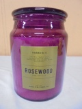 Brand New Rosewood (Raw Vanilla) Large Jar Candle