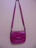 Ladies Red Leather Coach Purse