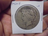 1924 P Mint Silver Peace Dollar