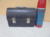 Vintage American Thermos Bottle Co Lunch Pail & Thermos