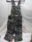 Cat&Jack Camo Snap Top Demin Fashion Overalls- Tags Say $30- G XXL