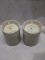 Earth & Hand Salt Soy Blend Candles. Qty 2- 7.76 oz