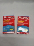 Tylenol Cold + Flu Severe. Qty 2-24 Caplet Boxes.