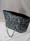 12”x6.25”x19” Quilted Tote