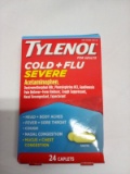 Tylenol Cold + Flu Severe. Qty 1-24 Caplet Box exp: 1/2026