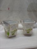 Pair of 12oz HOST Margarita Freeze Cooling Cups