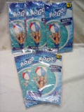 Lot of 5 H2O Go! 10.6” Inflatable Beach Balls