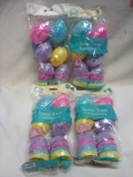 4 Packs of 8 Glitter Easter Treat Containers