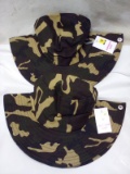 Camo Boonie Hats. Qty 2.
