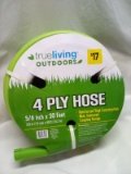 5/8”x50’ TrueLiving Outdoors 4-Ply Hose