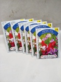 6 Packs of Royal Family Mixed Color Sweet Pea American Seeds