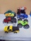 7pc Group of Toy Trucks & Cars