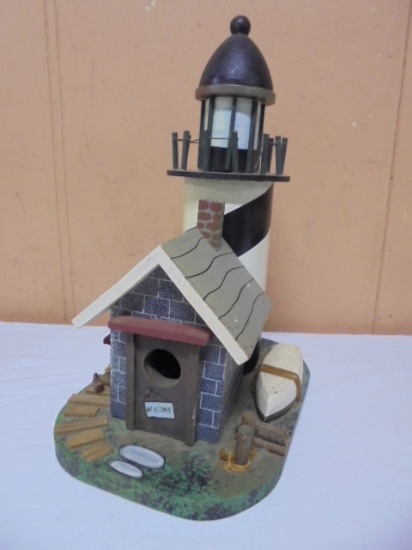 Beautiful Lighthouse Birdhouse
