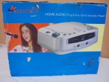 Accutech Home Audio Plug & Play CD&G Karaoke Player